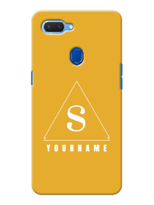 Custom Realme 2 Custom Mobile Case with simple triangle Design