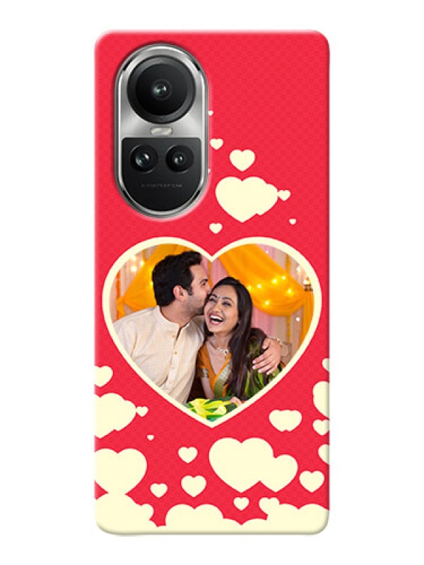 Custom Reno 10 5G Phone Cases: Love Symbols Phone Cover Design