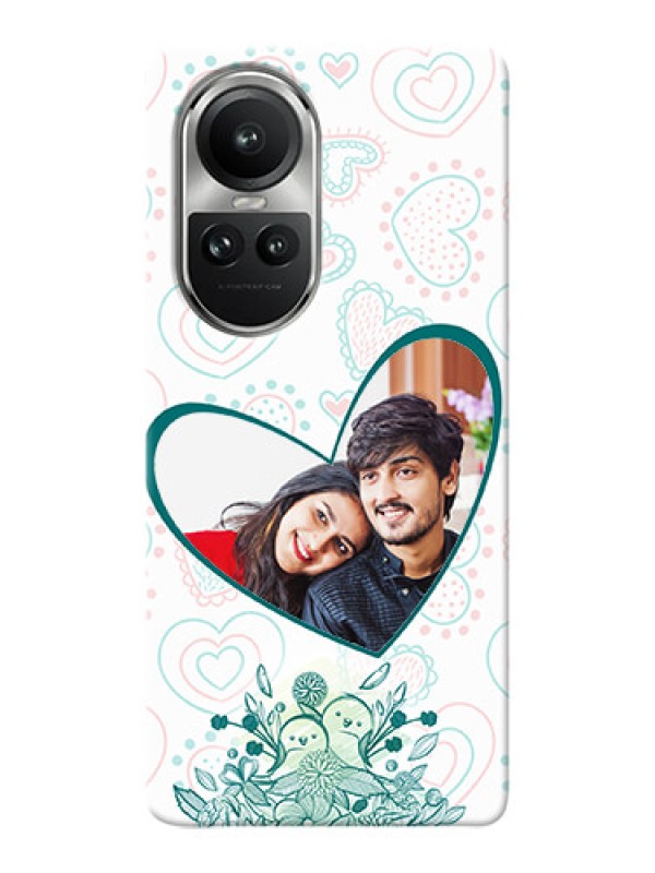 Custom Reno 10 5G Personalized Mobile Cases: Premium Couple Design