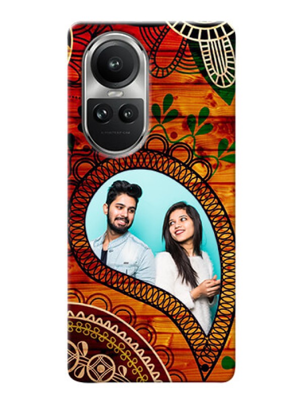 Custom Reno 10 5G custom mobile cases: Abstract Colorful Design