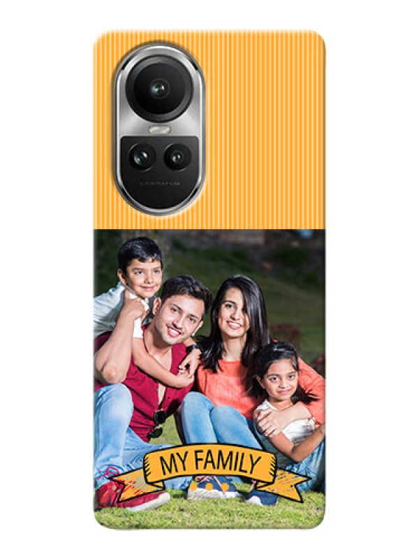 Custom Reno 10 5G Personalized Mobile Cases: My Family Design