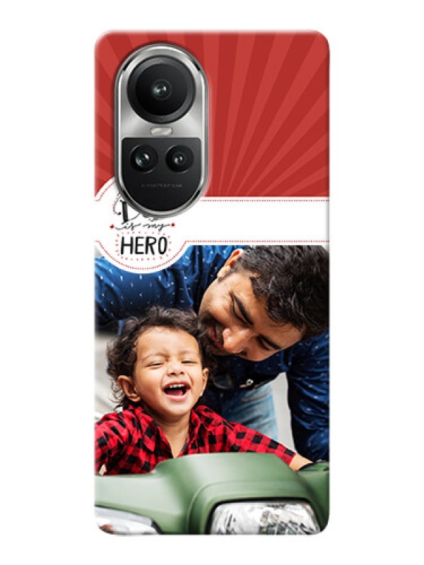 Custom Reno 10 5G custom mobile phone cases: My Dad Hero Design