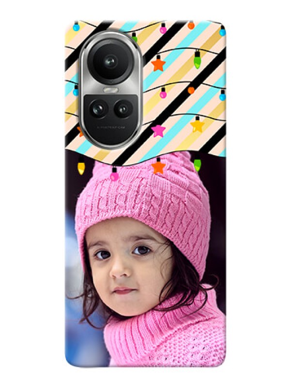 Custom Reno 10 5G Personalized Mobile Covers: Lights Hanging Design
