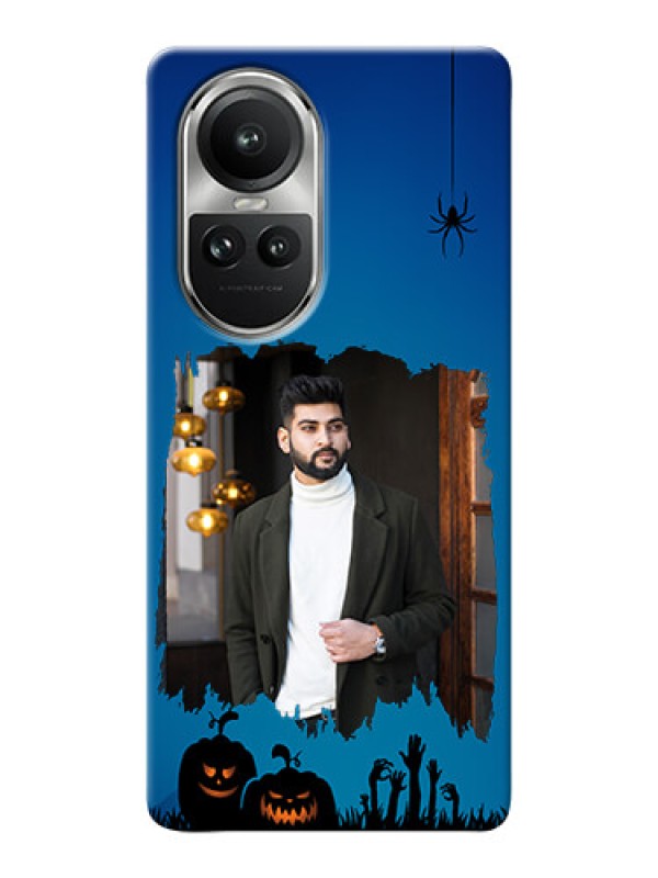 Custom Reno 10 5G mobile cases online with pro Halloween design