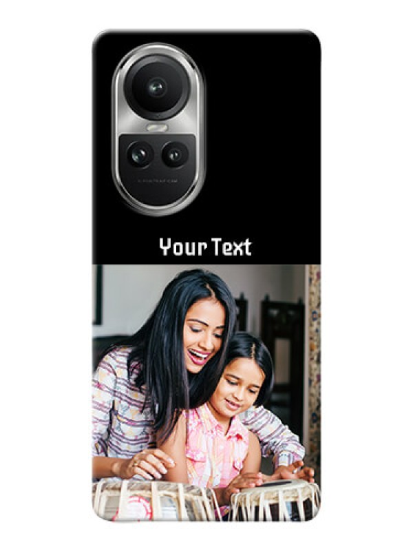 Custom Reno 10 5G Photo with Name on Phone Case