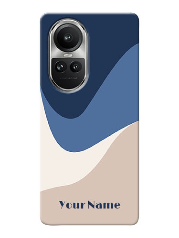 Custom Reno 10 5G Custom Phone Case with Abstract Drip Art Design