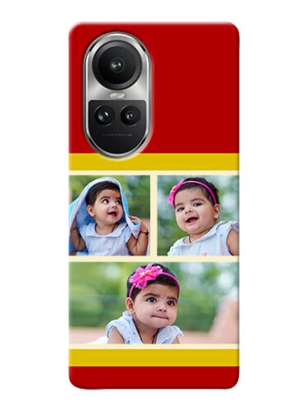 Custom Reno 10 Pro 5G mobile phone cases: Multiple Pic Upload Design