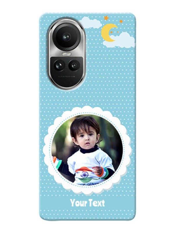 Custom Reno 10 Pro 5G mobile cases online: violet Pattern Design