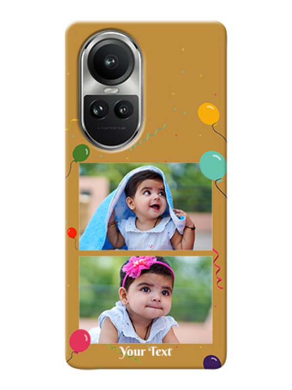 Custom Reno 10 Pro 5G Phone Covers: Image Holder with Birthday Celebrations Design