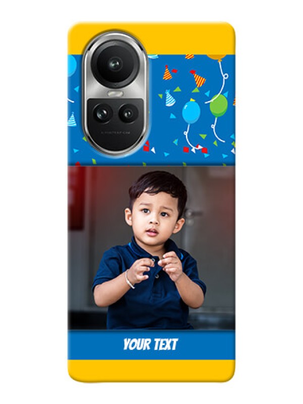 Custom Reno 10 Pro 5G Mobile Back Covers Online: Birthday Wishes Design