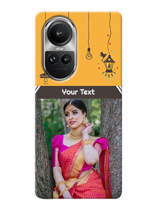 Custom Reno 10 Pro 5G custom back covers with Family Picture and Icons