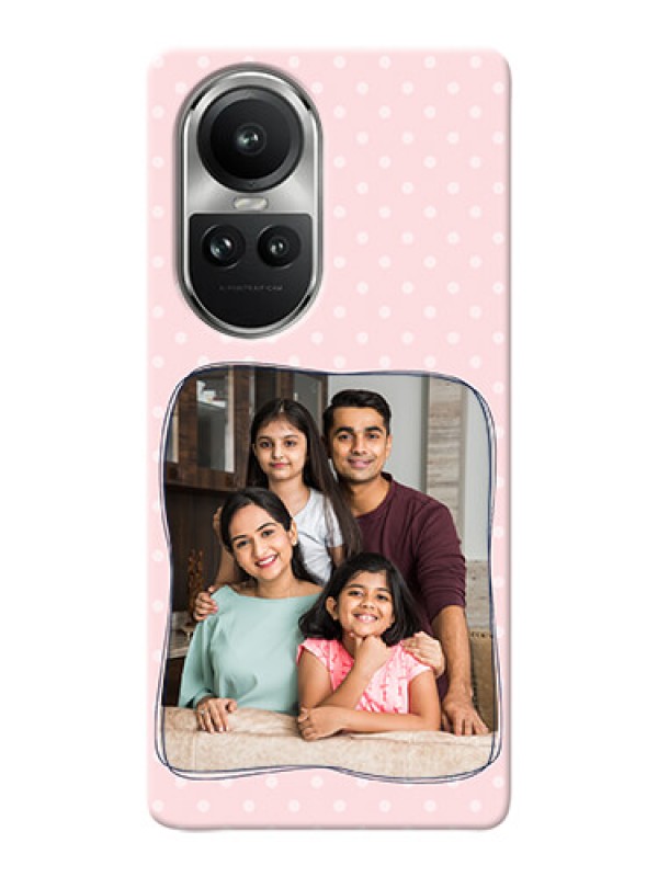 Custom Reno 10 Pro 5G Personalized Phone Cases: Family with Dots Design