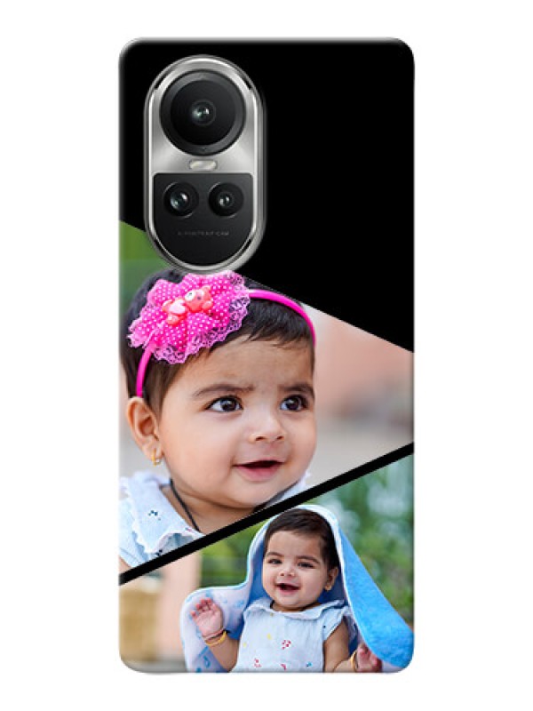 Custom Reno 10 Pro 5G mobile back covers online: Semi Cut Design