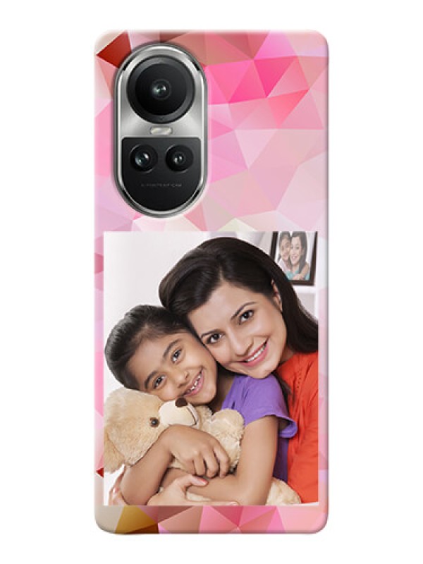 Custom Reno 10 Pro 5G Personalized Phone Covers: Abstract Triangle Design