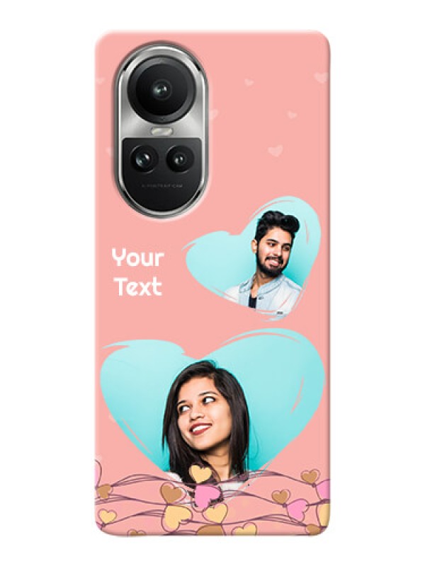 Custom Reno 10 Pro 5G customized phone cases: Love Doodle Design