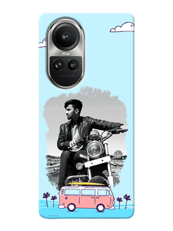 Custom Reno 10 Pro 5G Mobile Covers Online: Travel & Adventure Design