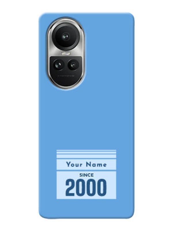 Custom Reno 10 Pro 5G Custom Mobile Case with Custom Year of birth Design