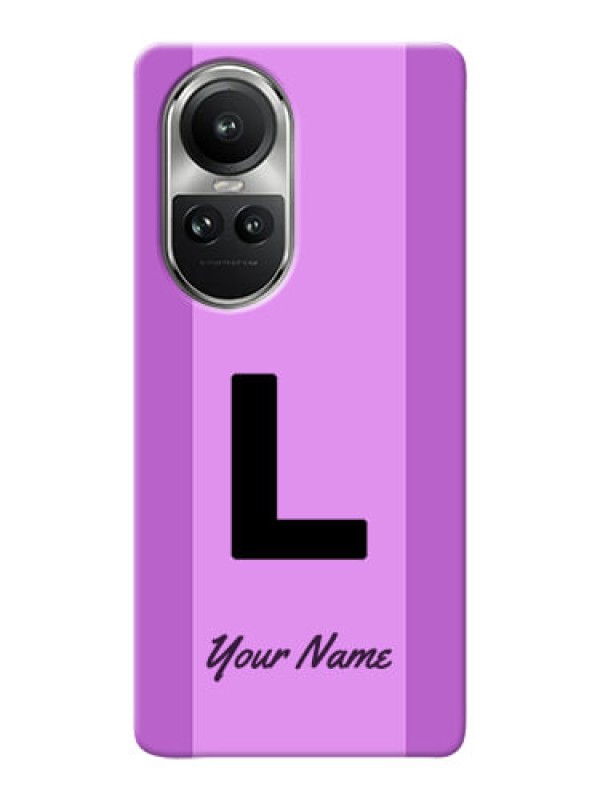 Custom Reno 10 Pro 5G Custom Phone Case with Tricolor custom text Design