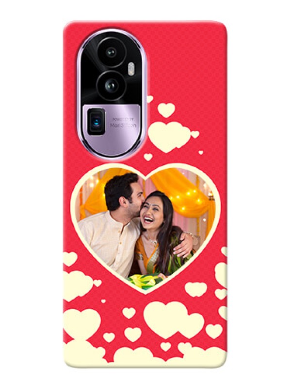 Custom Reno 10 Pro Plus 5G Phone Cases: Love Symbols Phone Cover Design