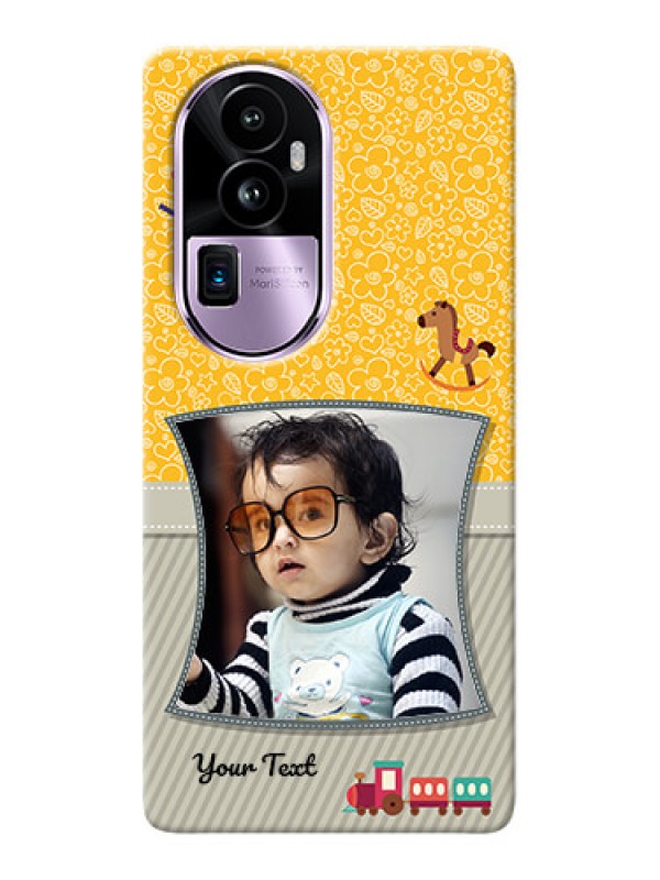 Custom Reno 10 Pro Plus 5G Mobile Cases Online: Baby Picture Upload Design
