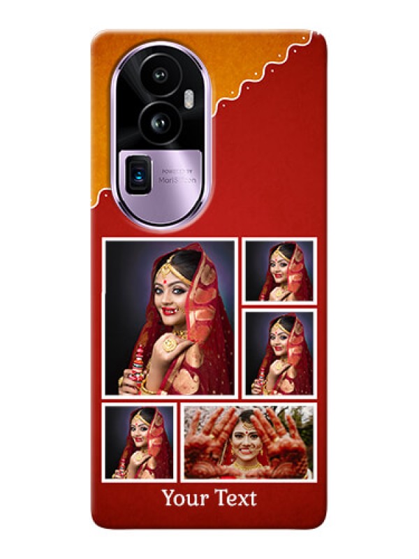 Custom Reno 10 Pro Plus 5G customized phone cases: Wedding Pic Upload Design