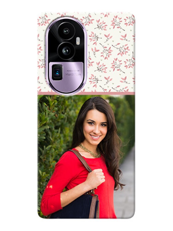 Custom Reno 10 Pro Plus 5G Back Covers: Premium Floral Design