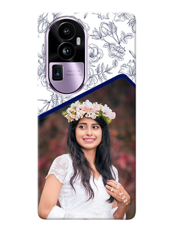 Custom Reno 10 Pro Plus 5G Phone Cases: Premium Floral Design