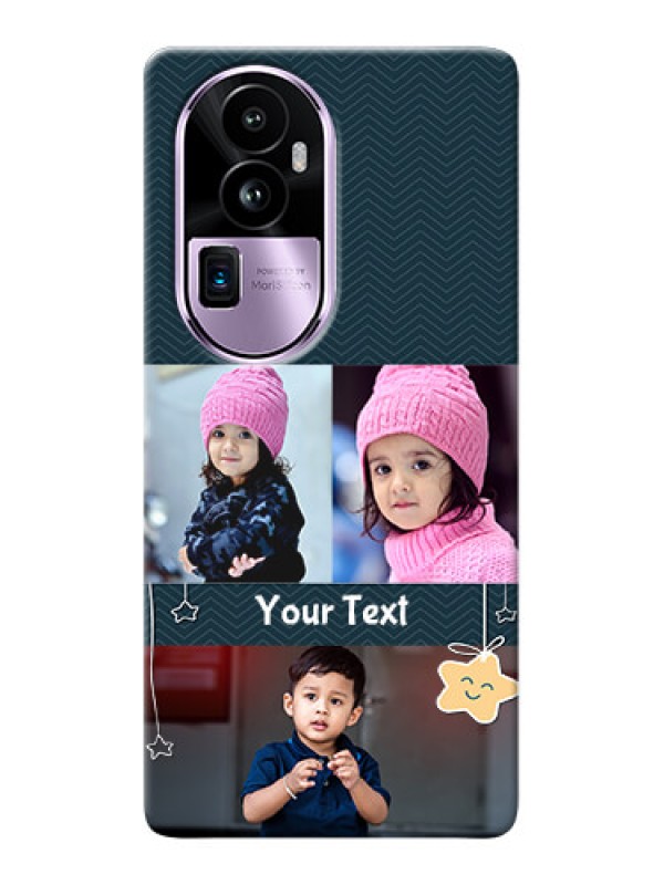 Custom Reno 10 Pro Plus 5G Mobile Back Covers Online: Hanging Stars Design