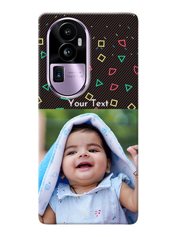 Custom Reno 10 Pro Plus 5G custom mobile cases with confetti birthday design