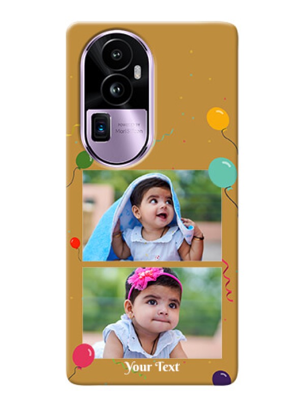 Custom Reno 10 Pro Plus 5G Phone Covers: Image Holder with Birthday Celebrations Design