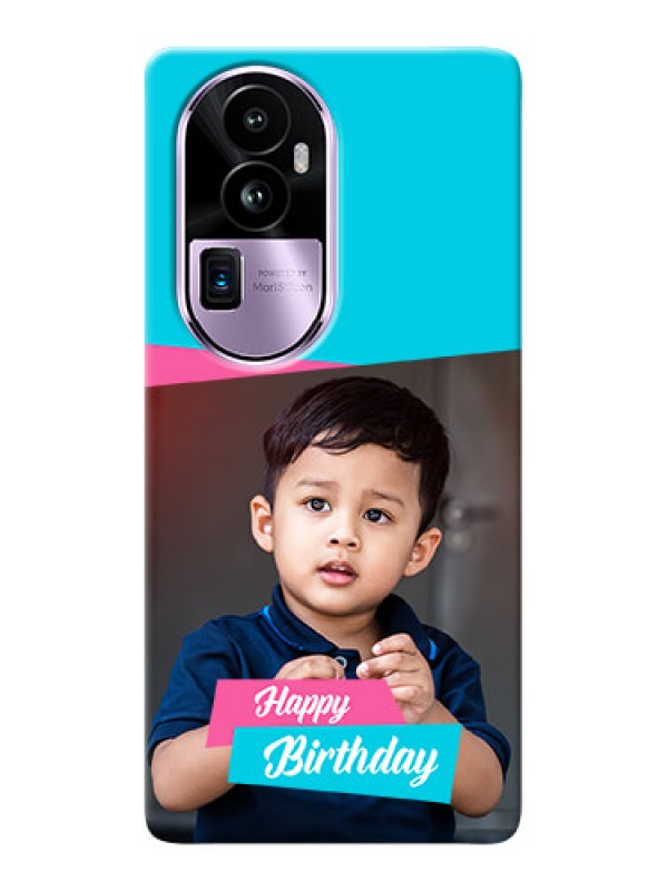 Custom Reno 10 Pro Plus 5G Mobile Covers: Image Holder with 2 Color Design