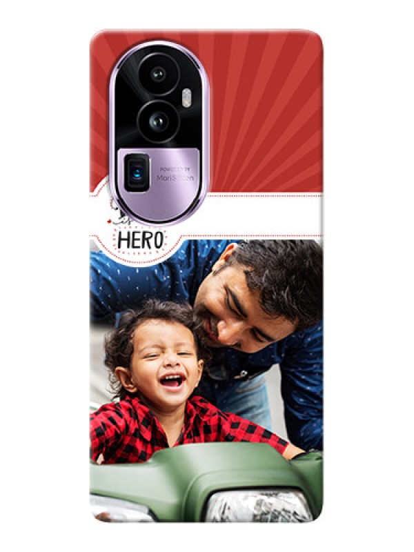 Custom Reno 10 Pro Plus 5G custom mobile phone cases: My Dad Hero Design
