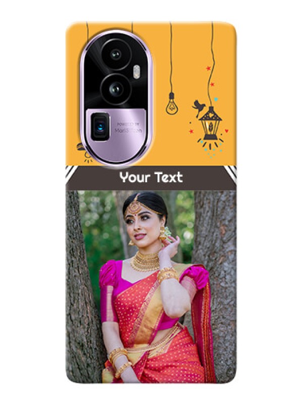 Custom Reno 10 Pro Plus 5G custom back covers with Family Picture and Icons