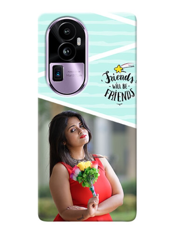Custom Reno 10 Pro Plus 5G Mobile Back Covers: Friends Picture Icon Design