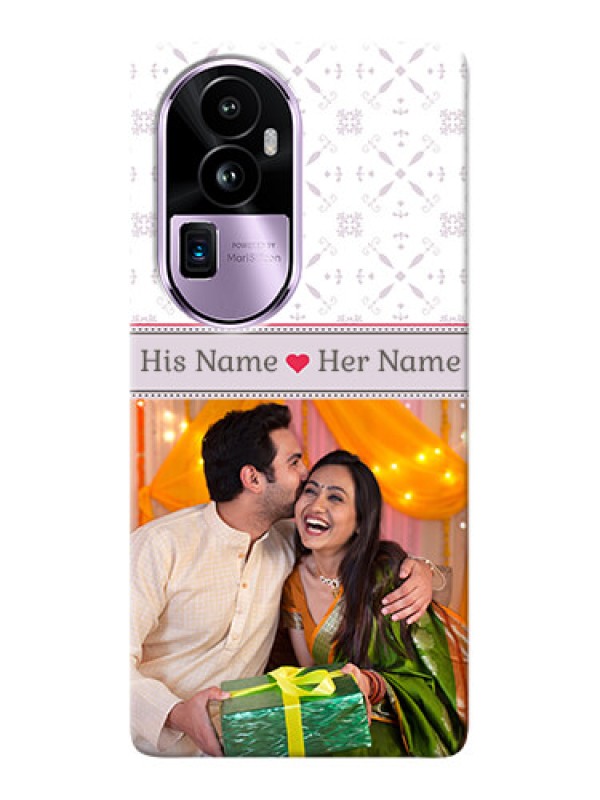 Custom Reno 10 Pro Plus 5G Phone Cases with Photo and Ethnic Design
