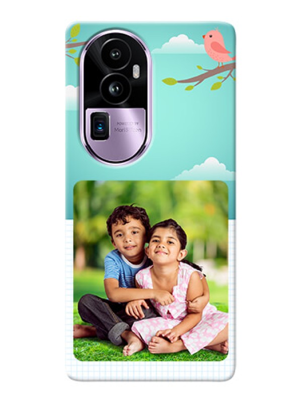 Custom Reno 10 Pro Plus 5G phone cases online: Doodle love Design