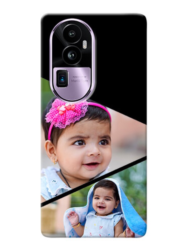 Custom Reno 10 Pro Plus 5G mobile back covers online: Semi Cut Design