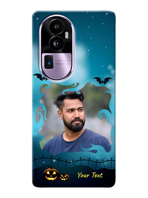 Custom Reno 10 Pro Plus 5G Personalised Phone Cases: Halloween frame design