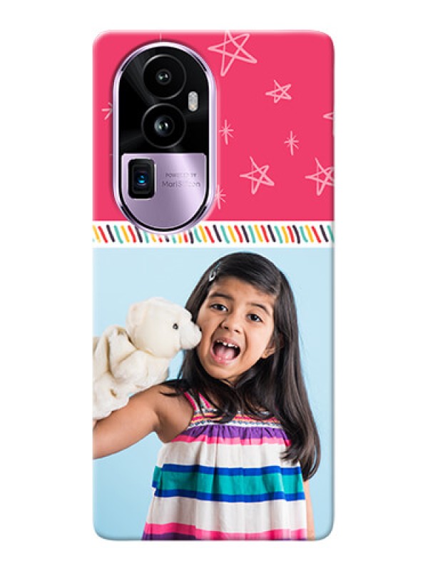 Custom Reno 10 Pro Plus 5G Personalized Phone Cases: line art design