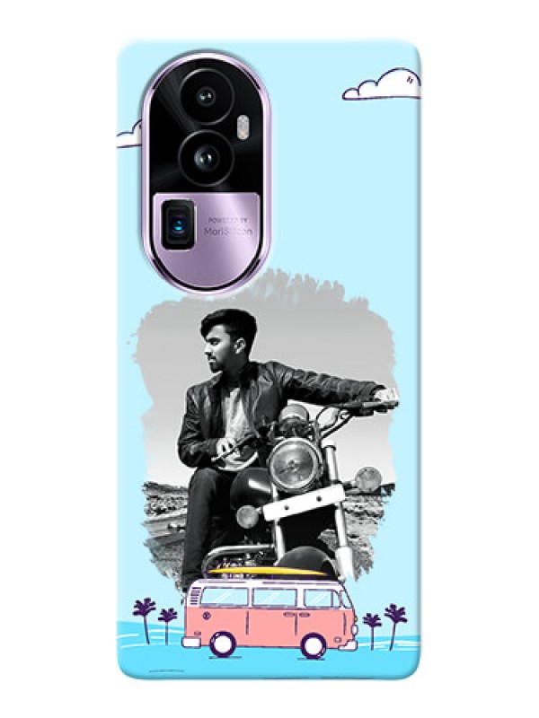 Custom Reno 10 Pro Plus 5G Mobile Covers Online: Travel & Adventure Design