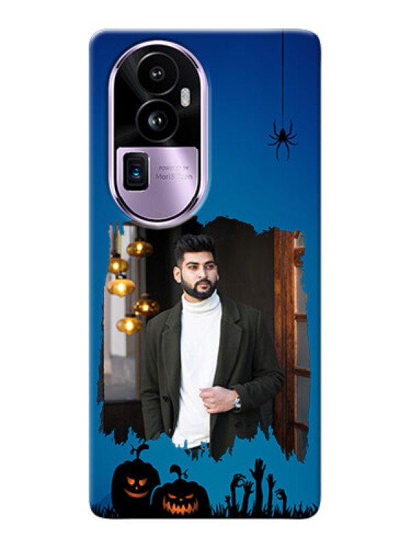 Custom Reno 10 Pro Plus 5G mobile cases online with pro Halloween design