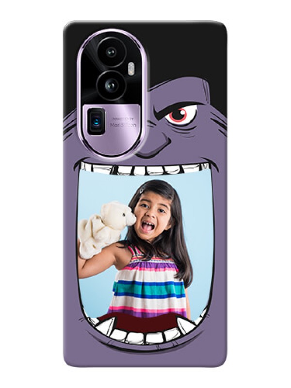 Custom Reno 10 Pro Plus 5G Personalised Phone Covers: Angry Monster Design