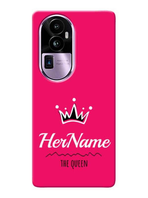 Custom Reno 10 Pro Plus 5G Queen Phone Case with Name