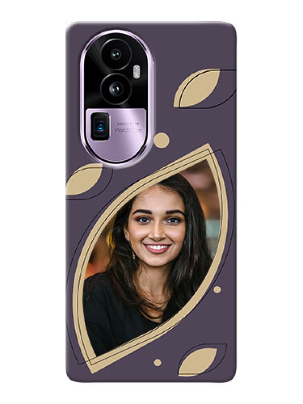 Custom Reno 10 Pro Plus 5G Custom Mobile Case with Falling Leaf Design