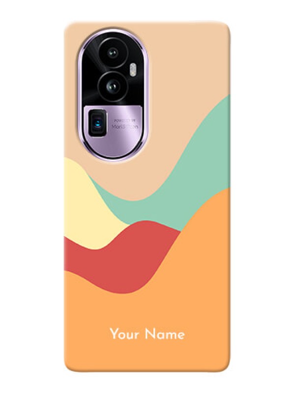 Custom Reno 10 Pro Plus 5G Personalized Phone Case with Ocean Waves Multiwithcolour Design