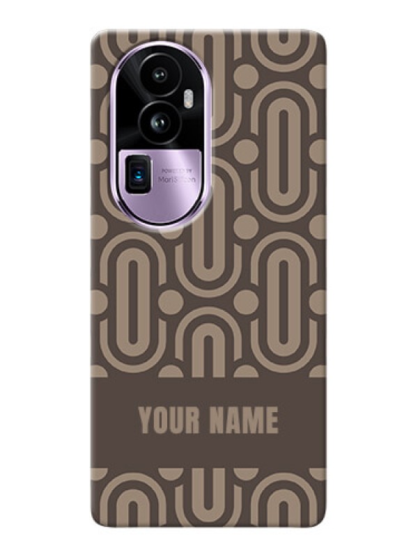 Custom Reno 10 Pro Plus 5G Custom Phone Case with Captivating Zero Pattern Design