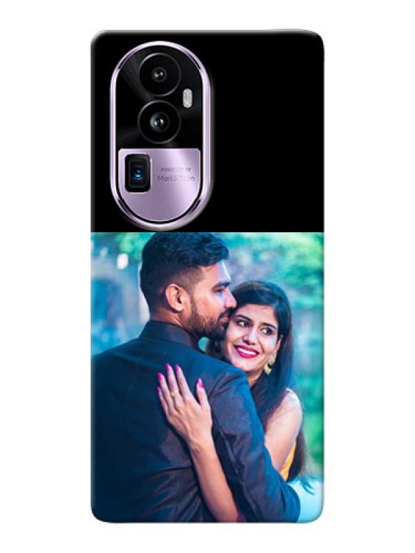 Custom Oppo Reno 10 Pro Plus 5G Custom Hard Phone Case - Upload Full Picture With Custom Color Design