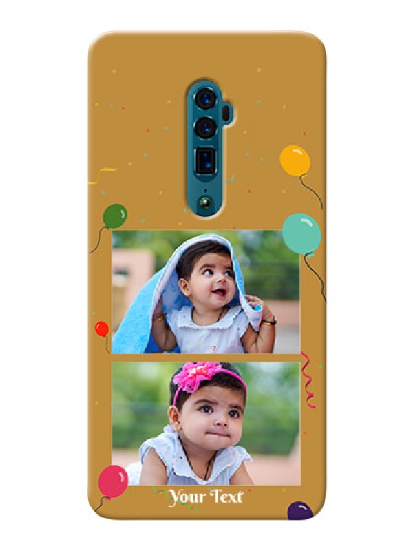 Custom Reno 10X Zoom Phone Covers: Image Holder with Birthday Celebrations Design