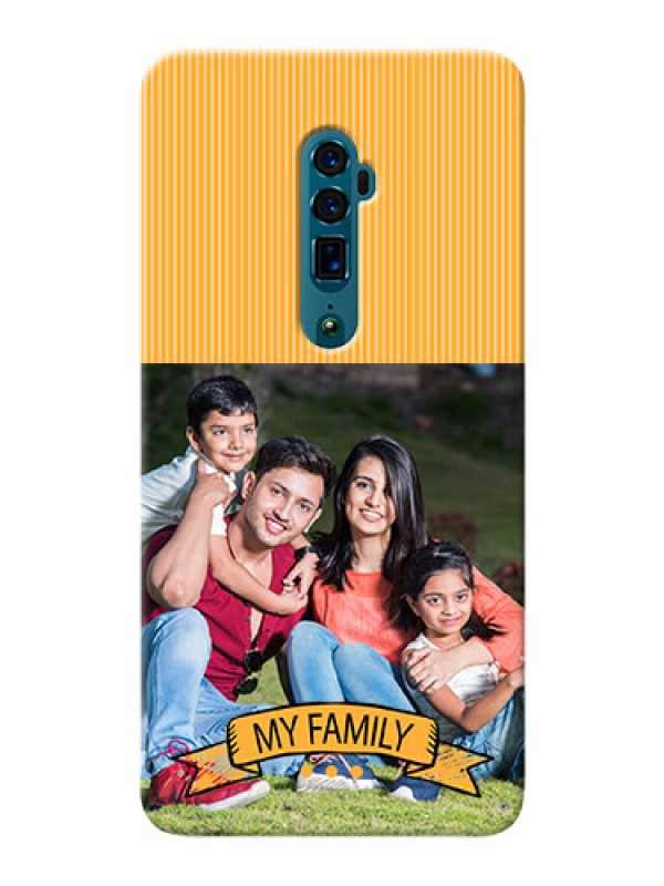 Custom Reno 10X Zoom Personalized Mobile Cases: My Family Design