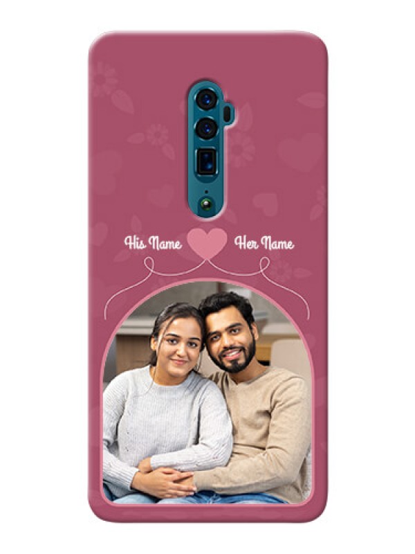 Custom Reno 10X Zoom mobile phone covers: Love Floral Design